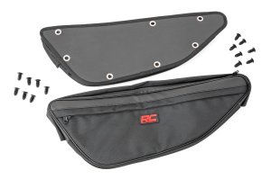 Honda Talon 1000X-4 Door Bags - Front - Rough Country - 2 Seater - '20-'22